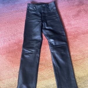 Genuine leather, fully lined Pants